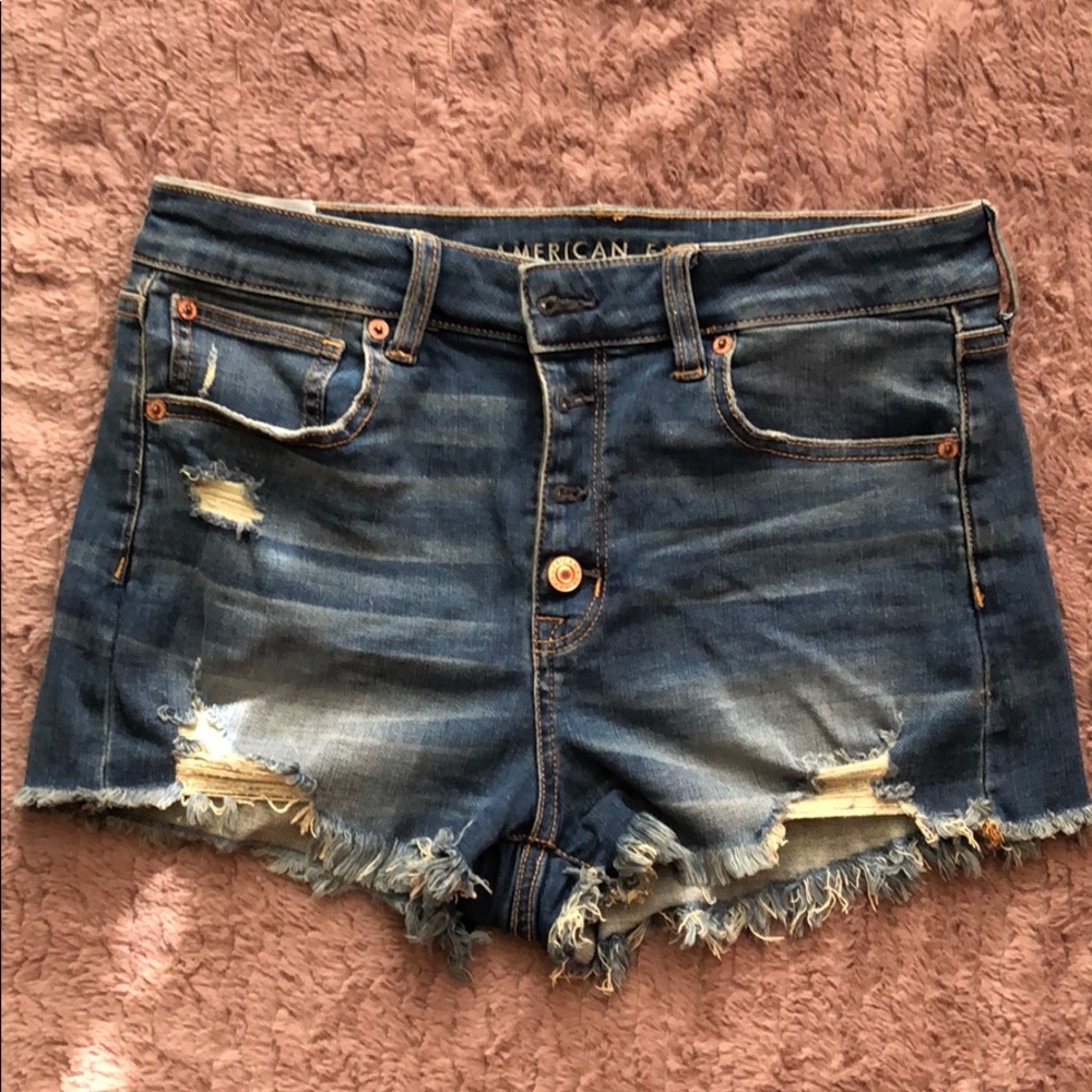COPY - American Eagle Stretch High Rose Shortie S…